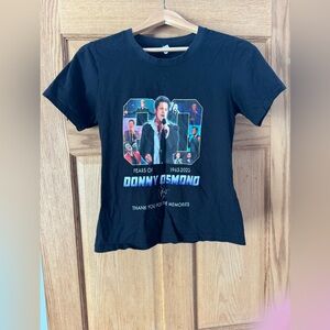 Black Donny Osmond Graphic T-Shirt